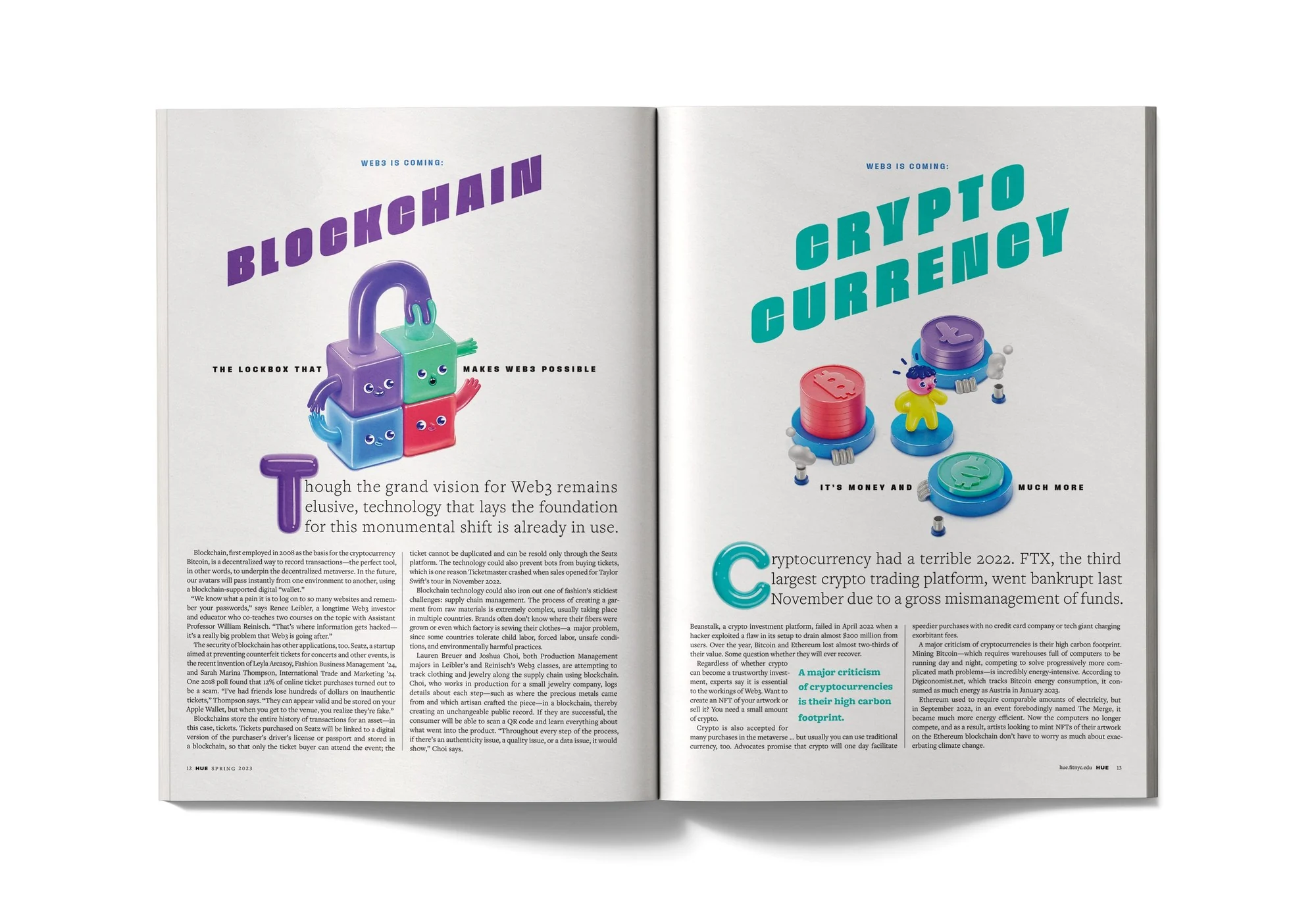 The Blockchain and Cryptocurrency spreads